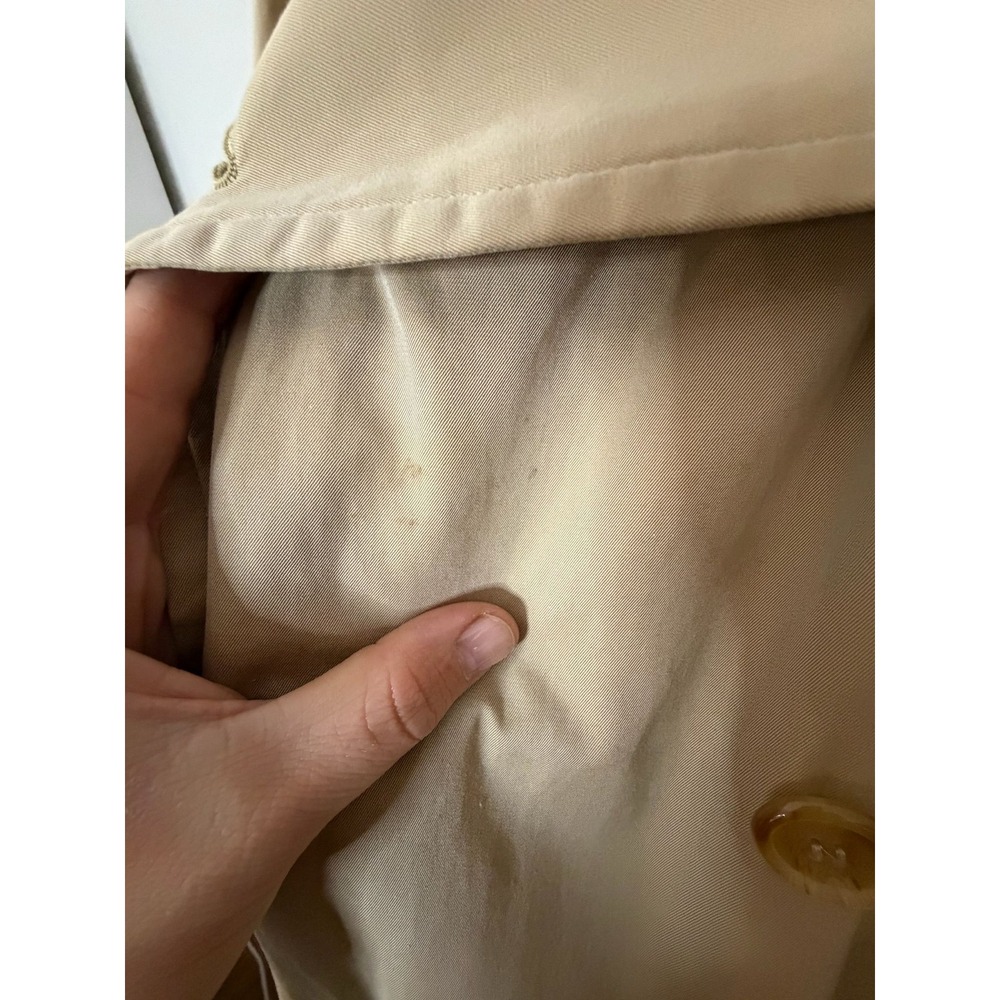 Burberry London Trench Coat Made in England 52 Long - Picture 11 of 12